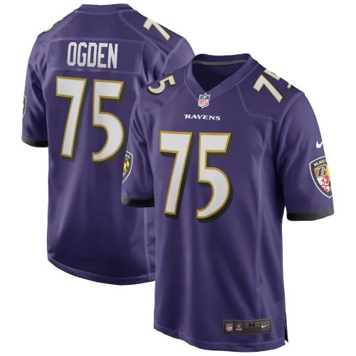 Men's Jonathan Ogden Purple Retired Player Limited Team Jersey