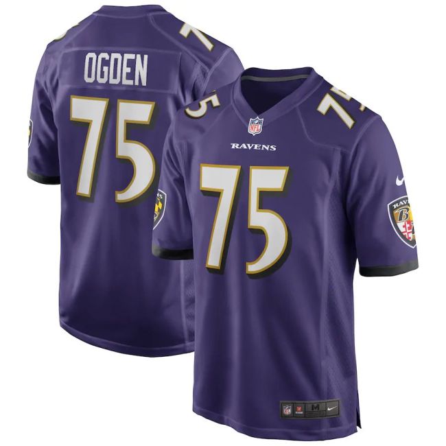 Men's Jonathan Ogden Purple Retired Player Limited Team Jersey