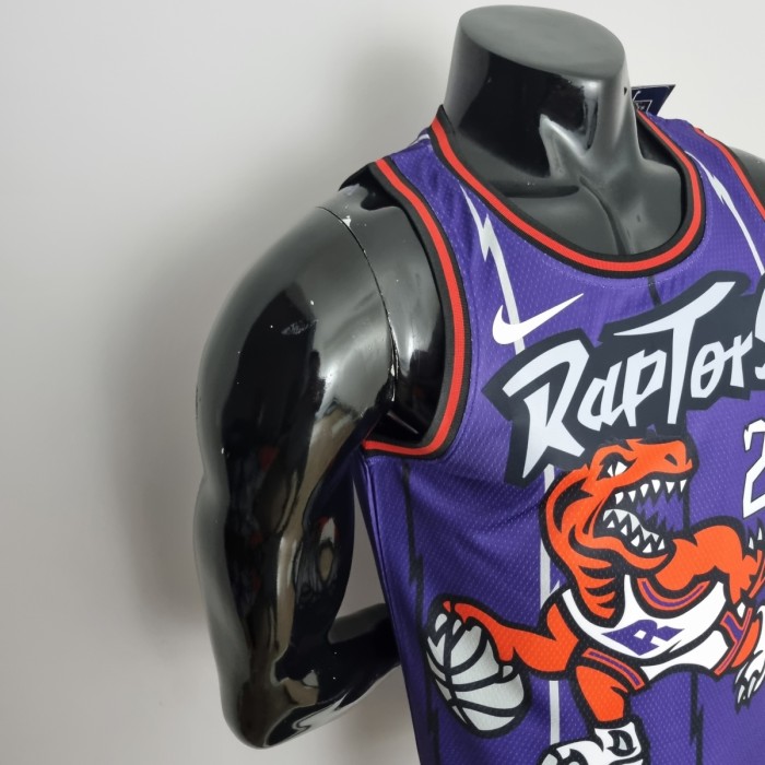 Toronto Raptors VANVLEET#23 Purple NBA Jersey