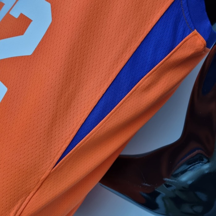 75th Anniversary AYTON#22 Phoenix Suns Jordan Theme Orange NBA Jersey