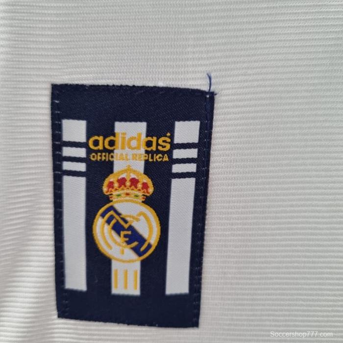 Retro Real Madrid 2000 Home Soccer Jersey