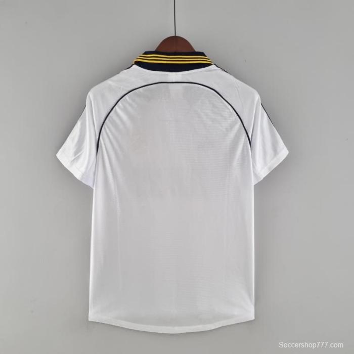 Retro Real Madrid 2000 Home Soccer Jersey