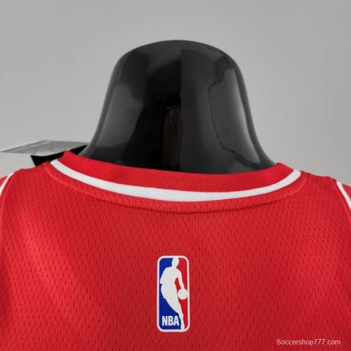 Rookie Philadelphia 76ers Iverson #3 Red NBA Jersey