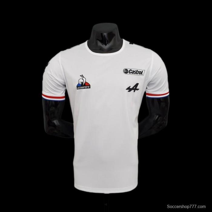 F1 Formula One; Mountain Racing Suit White