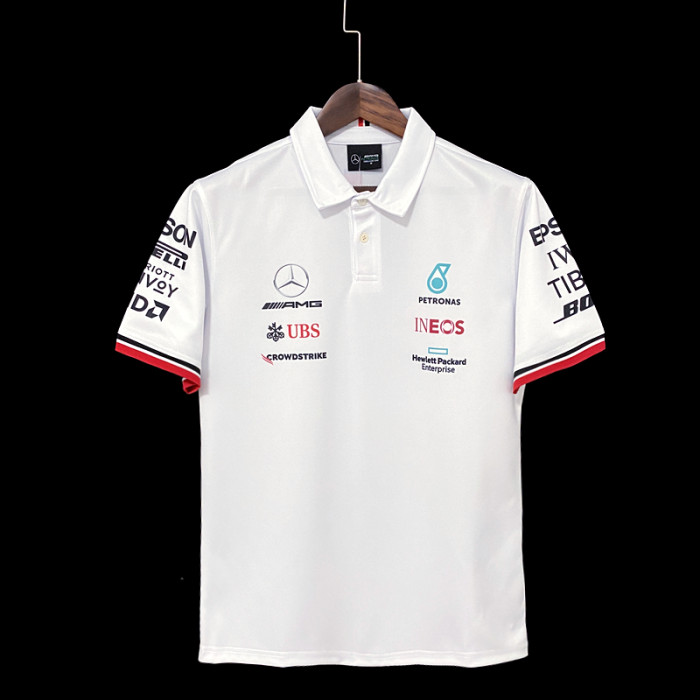 F1 Mercedes-Benz White POLO