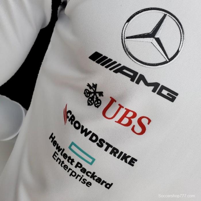 F1 Formula One 2022 Mercedes Long Sleeve White