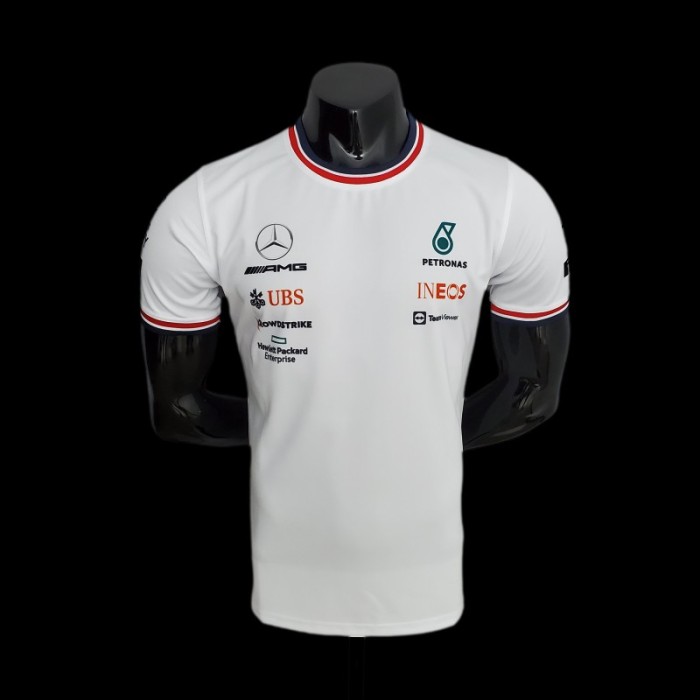 F1 Formula One 2022 Mercedes White