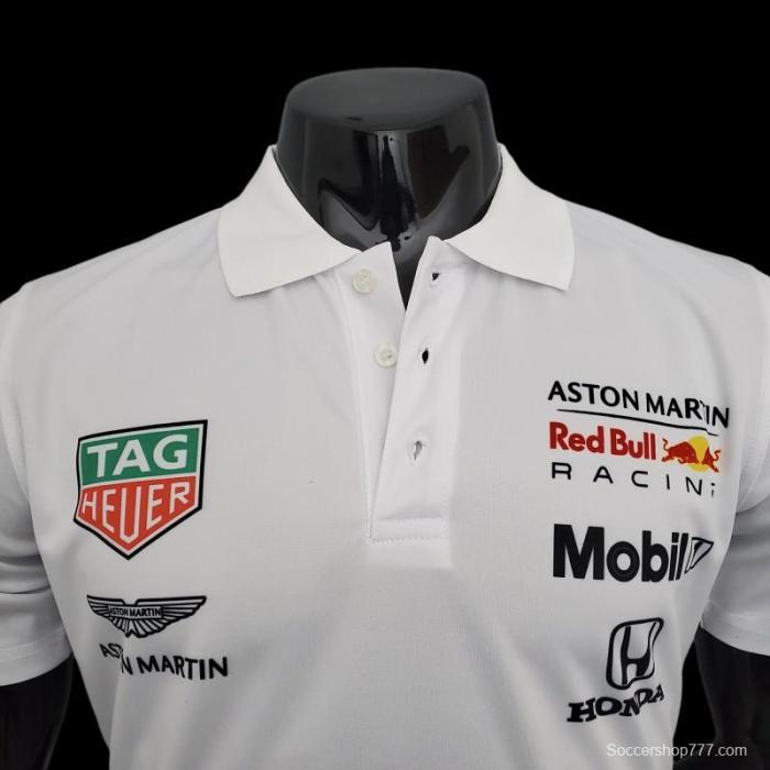 F1 Formula One; Red Bull Racing Suit; White