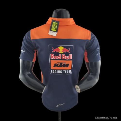 2022 F1 Formula One; KTM Polo Blue Orange