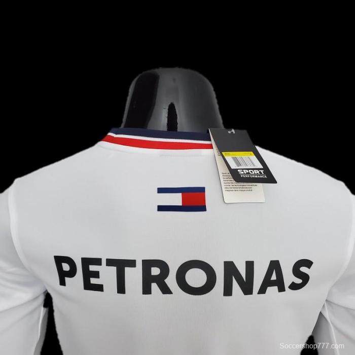 F1 Formula One 2022 Mercedes Long Sleeve White