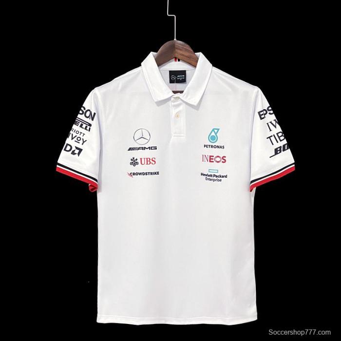 F1 Mercedes-Benz White POLO
