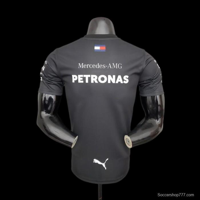 F1 Formula One Racing Suit; 2021 Mercedes Black