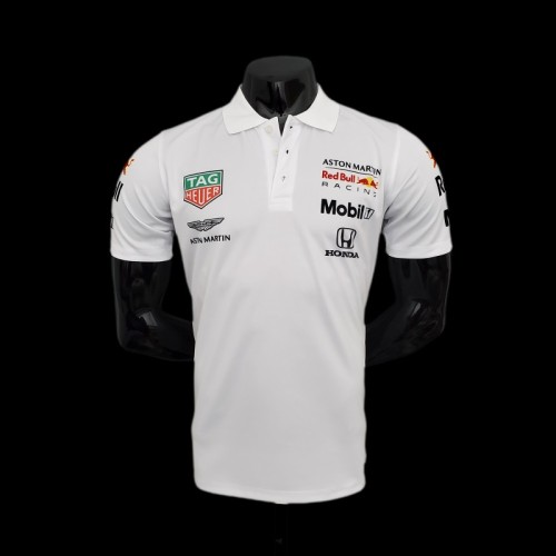 F1 Formula One; Red Bull Racing Suit; White