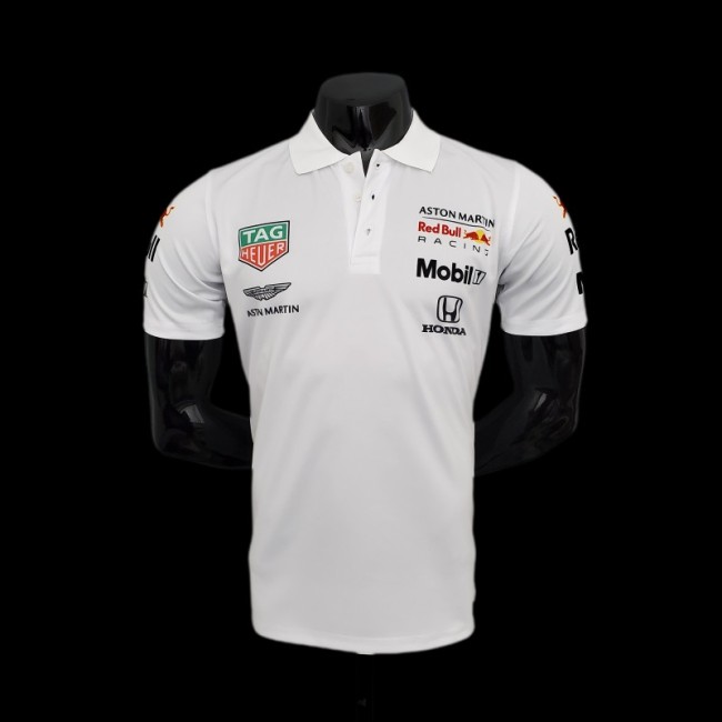 F1 Formula One; Red Bull Racing Suit; White