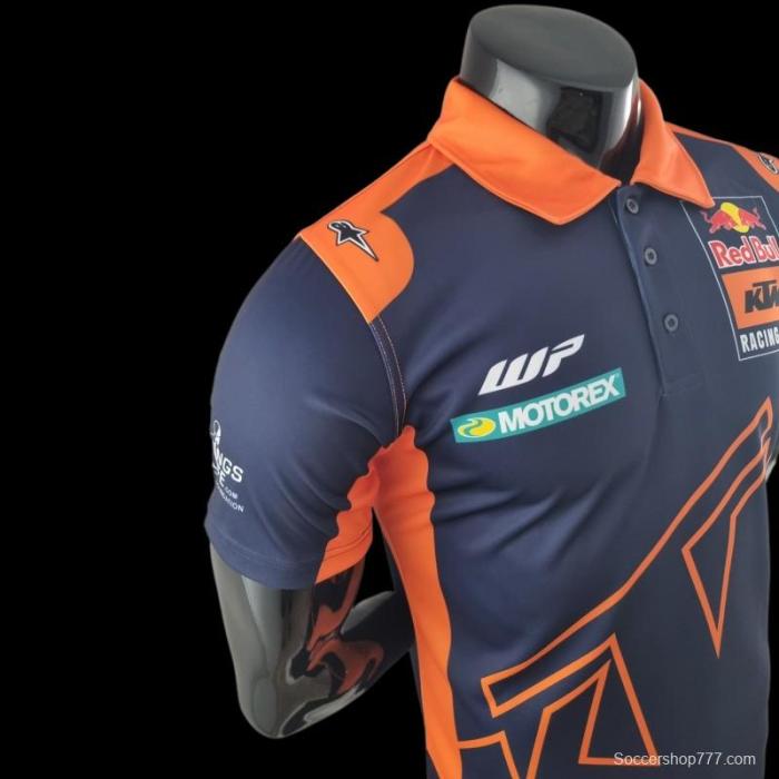 2022 F1 Formula One; KTM Polo Blue Orange
