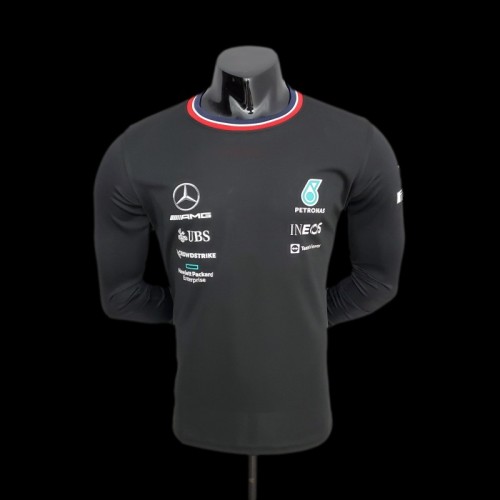 F1 Formula One 2022 Mercedes Long Sleeve Black
