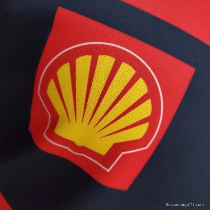 New F1 Formula One; Ferrari Racing Suit Crew Neck Red