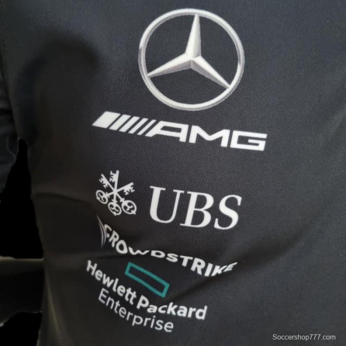 2022 F1 Formula One; Mercedes Benz #63 Polo Black