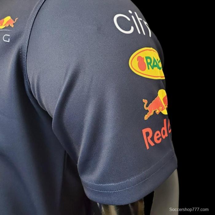 F1 Formula One Racing Suit; Honda Red Bull Racing Suit POLO Sapphire