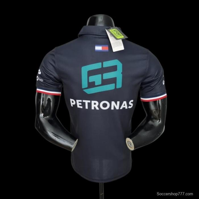 2022 F1 Formula One; Mercedes Benz #63 Polo Black