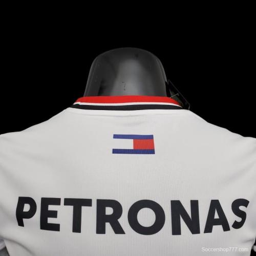 F1 Formula One Racing Suit; Mercedes White