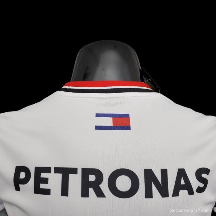 F1 Formula One Racing Suit; Mercedes White