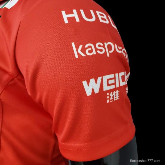 F1 Formula One; Ferrari Racing Suit Polo Red