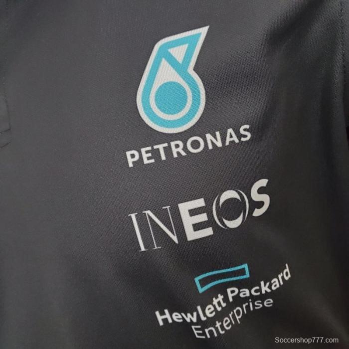 F1 Formula One Racing Suit; Mercedes POLO Black