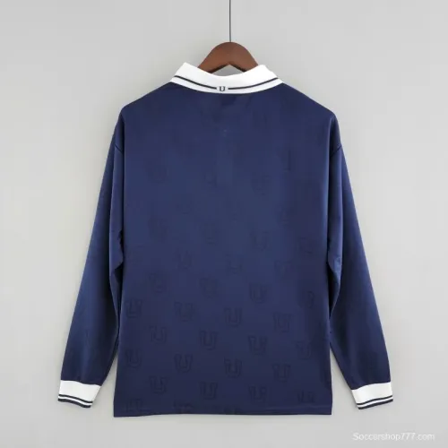 Retro 1998 Long Sleeve Universidad De Chile Home Soccer Jersey