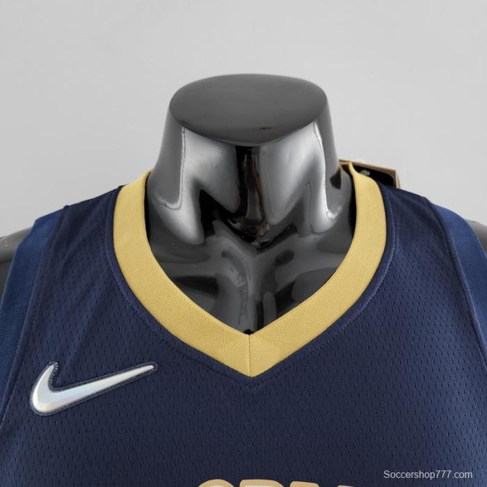 75th Anniversary New Orleans Pelicans Williams #1 Navy Blue NBA Jersey