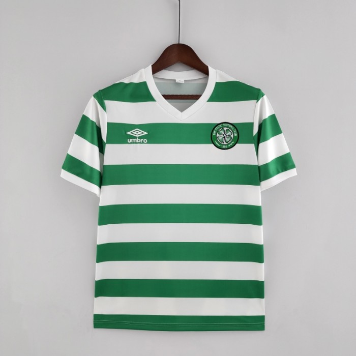 Retro 80/81Celtics Home Soccer Jersey