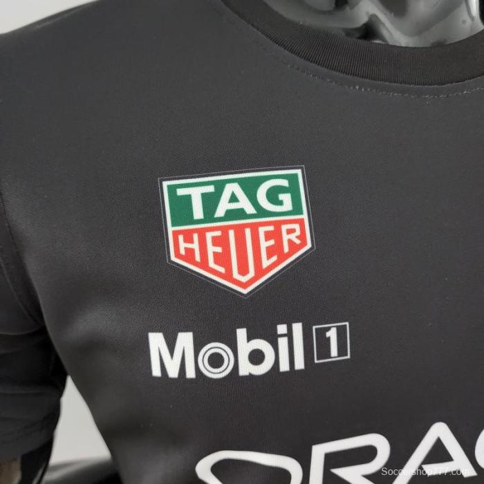 2022 F1 Red Bull Black Jersey #0001