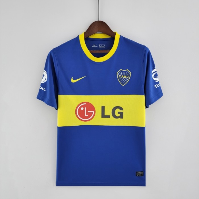 Retro Boca Juniors 10/11 Home Soccer Jersey