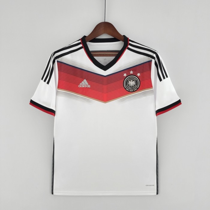 Retro 2014 Germany Home Soccer Jersey