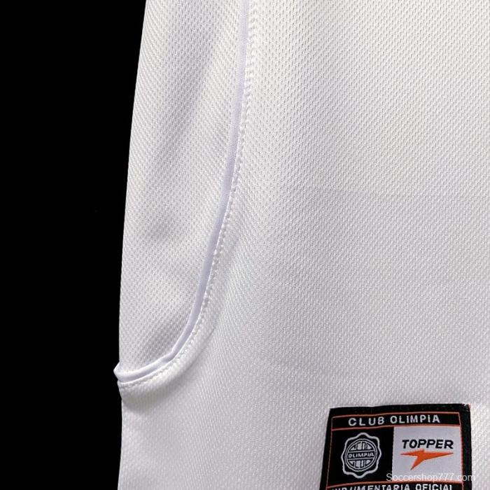 Retro 02 03 Olimpia Home Soccer Jersey