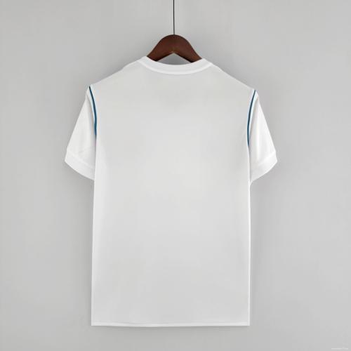 Retro 17/18 Real Madrid Home Soccer Jersey