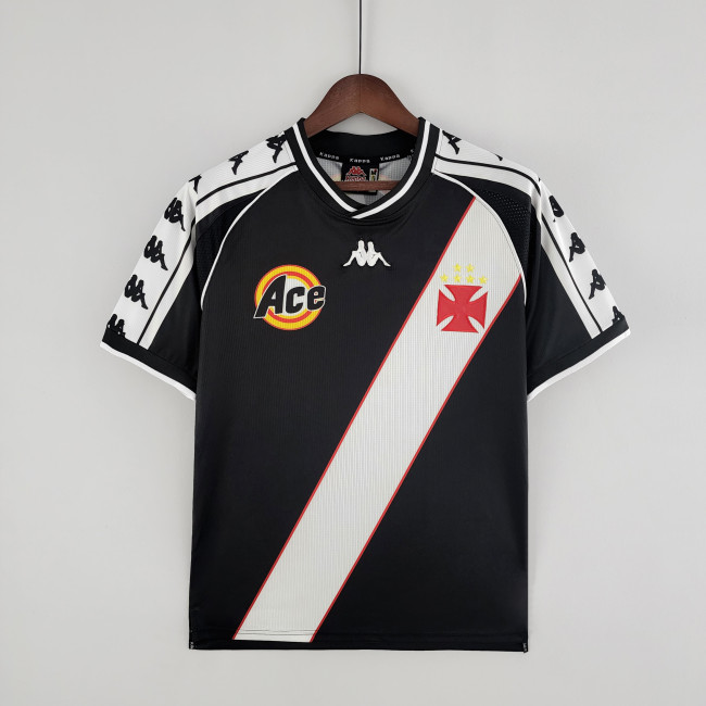 Retro Vasco Da Gama 2000 Black Jersey