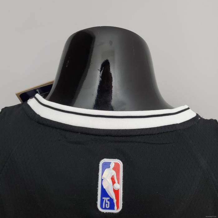NBA 75th Anniversary Simmons #10 Nets Black Jersey