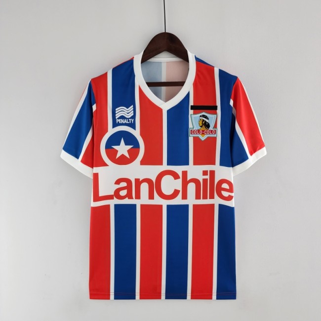 Retro 1986 Colo Colo Away Soccer Jersey