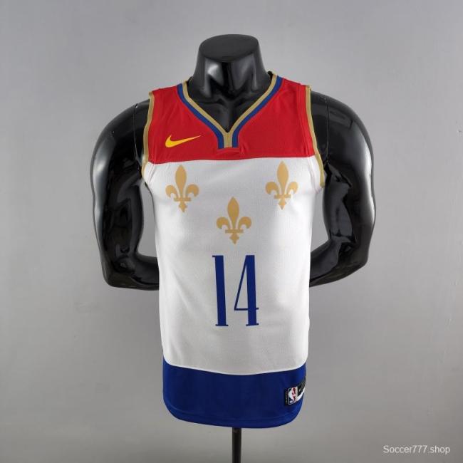 2020 New Orleans Pelicans Ingram #14 Urban Edition NBA Jersey