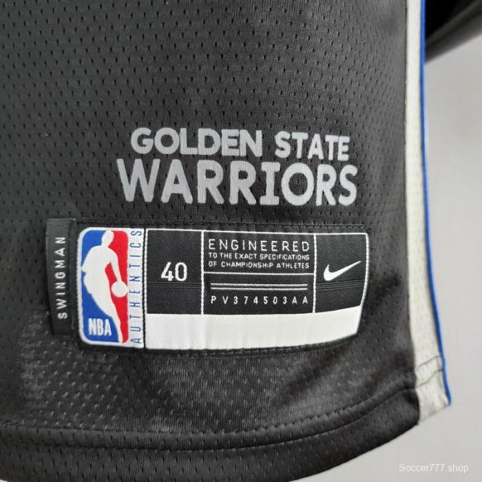 2020 DURANT #35 Warriors City Edition Black & Grey NBA Jersey