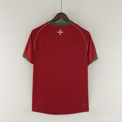 Retro Portugal 2006 Home Soccer Jersey