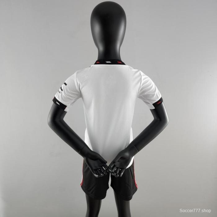 22/23 Kids Manchester United Away SIZE 16-28 Soccer Jersey