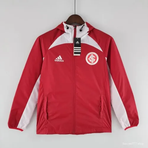 2022 SC Internacional Windbreaker Red And White