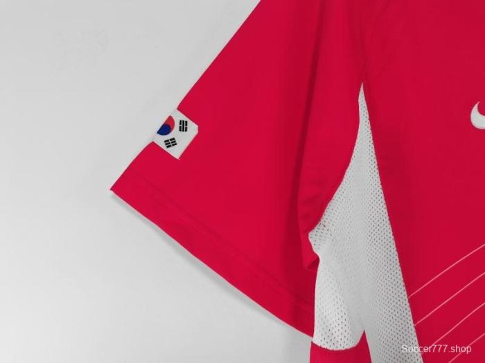 Retro 2002/03 Korea Home Soccer Jersey