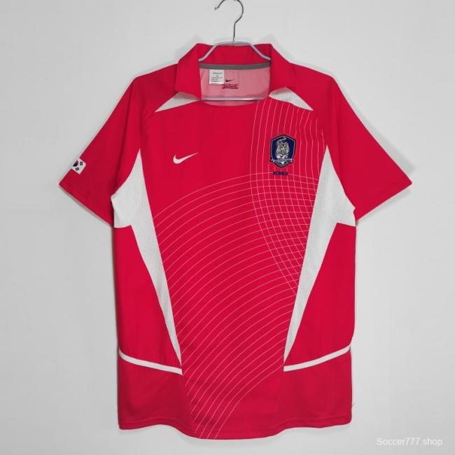 Retro 2002/03 Korea Home Soccer Jersey