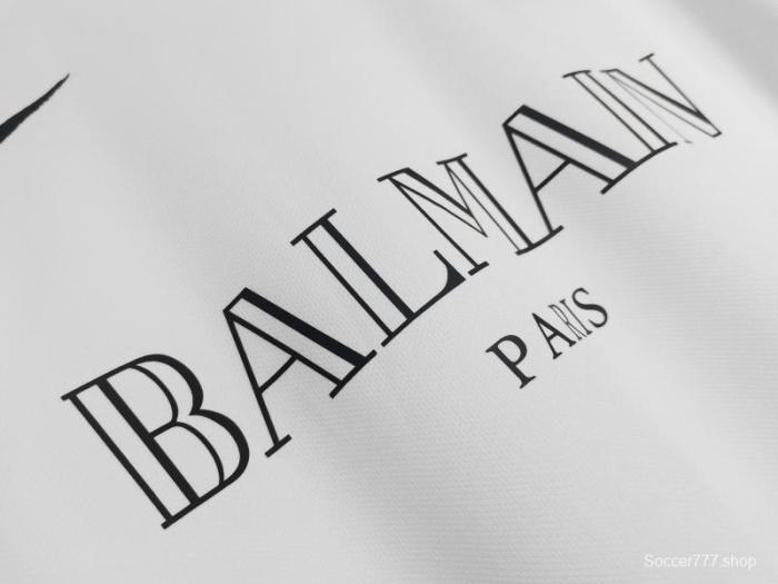Retro 2020 PSGx Balmain White Jersey