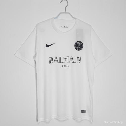 Retro 2020 PSGx Balmain White Jersey
