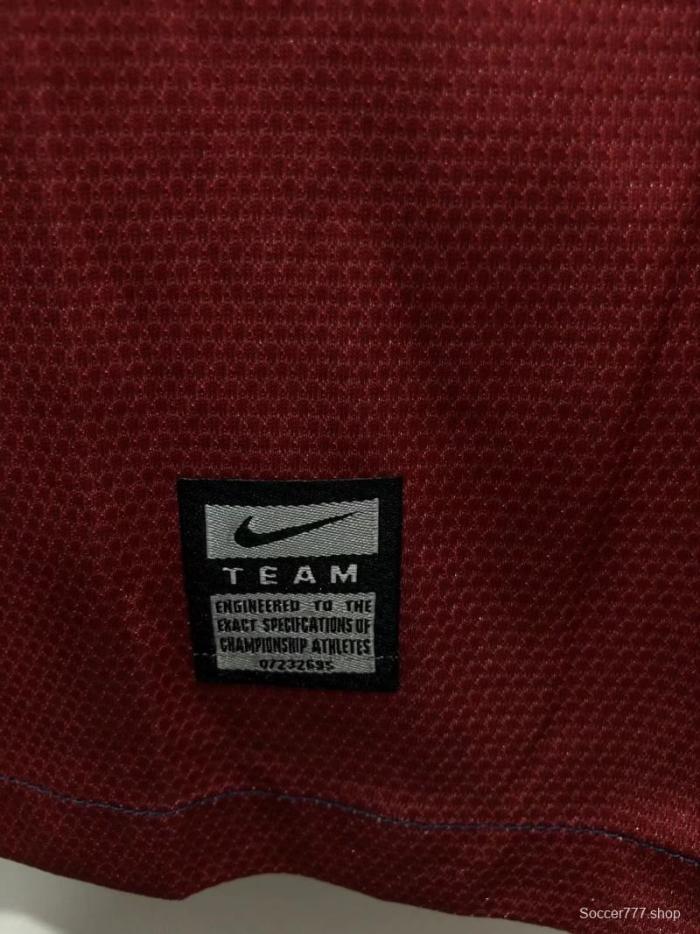 Retro 08/09 Barcelona Home Champions Vision Soccer Jersey