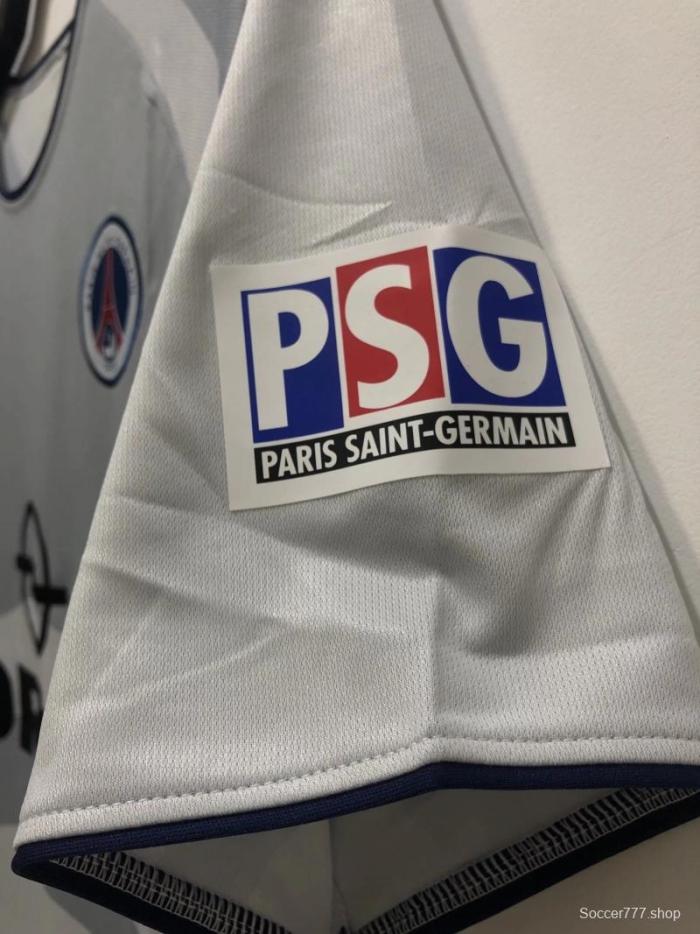 Retro 00/01 PSG Away Soccer Jersey